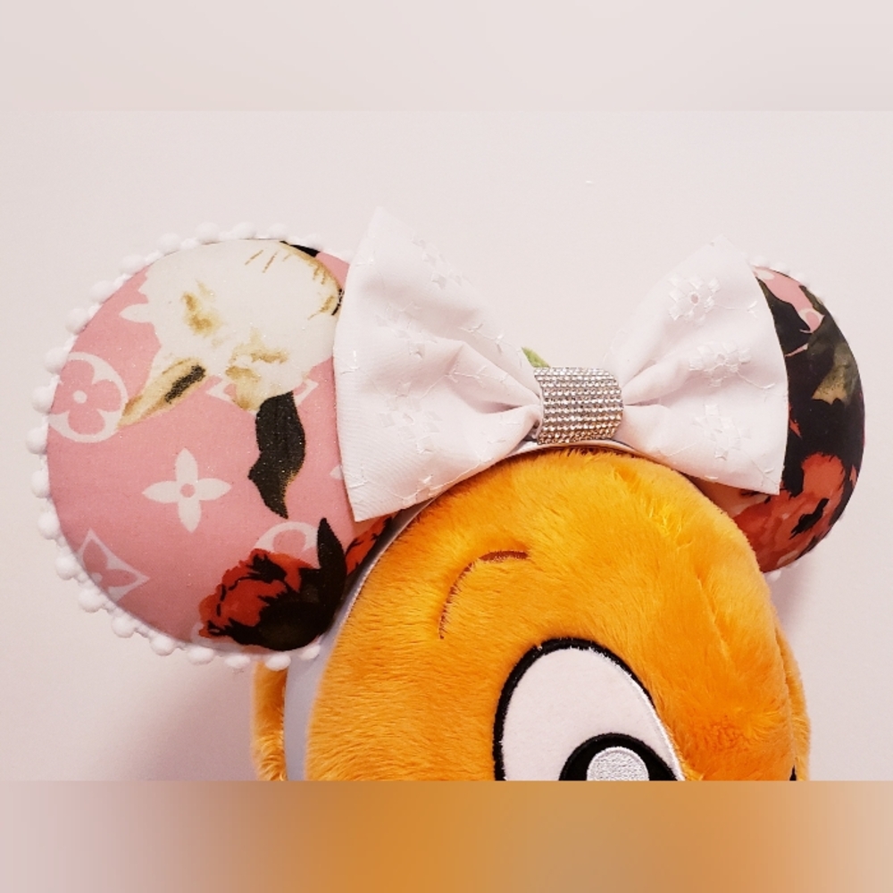 ποΈπ Luxury Inspired Floral Mouse Ears π - Picture 2 of 5